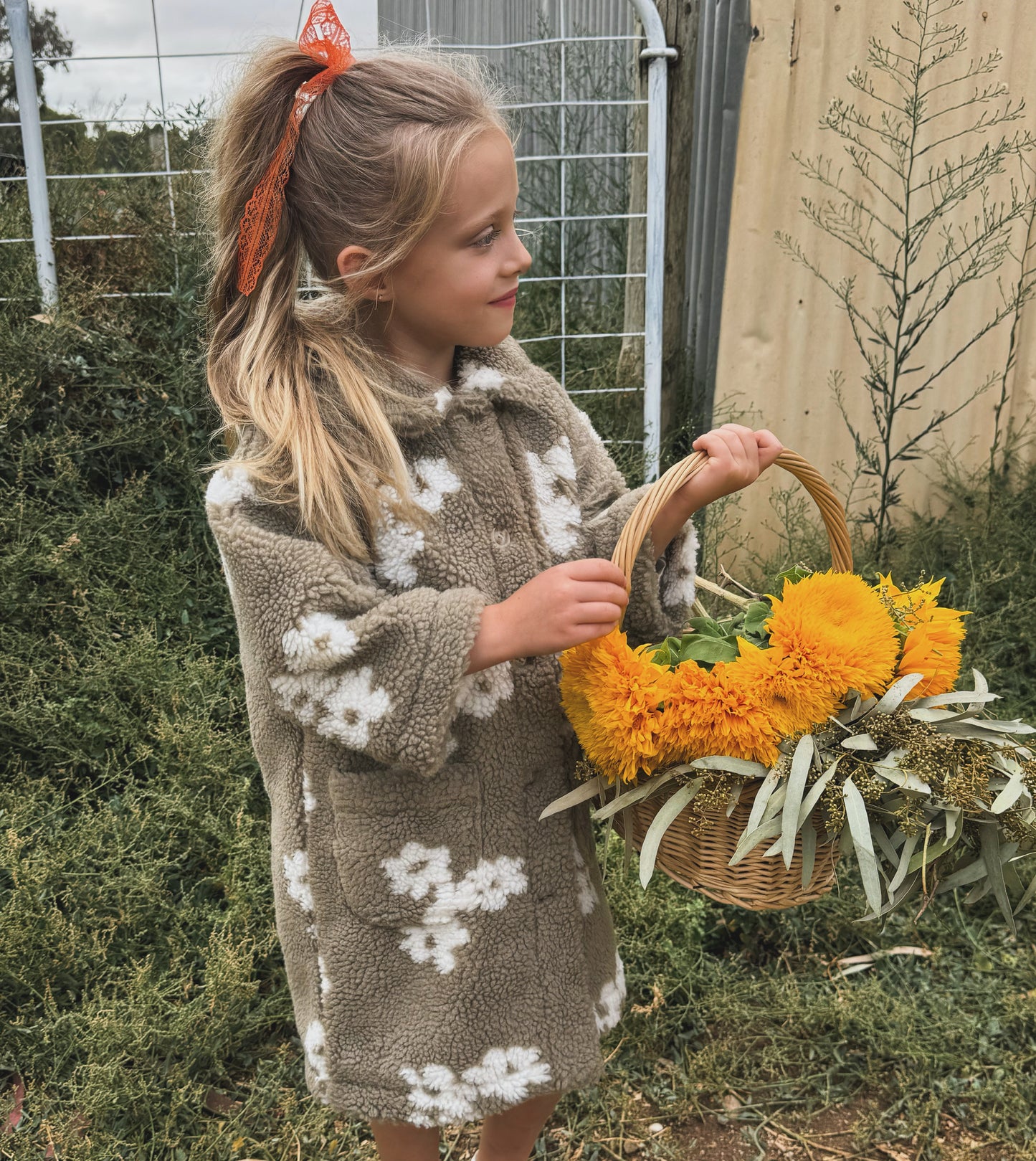 Estelle Sherpa Outer-Coat -Brown